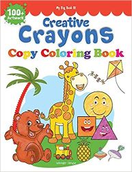 Wonder house My Big Book of Creative Crayons Copy Color Book